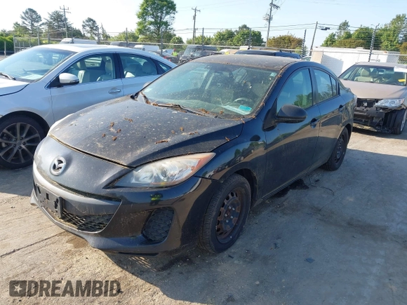2012 Mazda Mazda3 i Sport with VIN JM1BL1UG4C1508659, listed as a IAAI auction lot 42057581 with 16,951 mi miles. Bid and sale history available at carsss.com. Image 2.