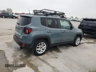 2018 Jeep Renegade Latitude with VIN ZACCJABB6JPJ40500, listed as a Copart auction lot 52610735 with 116,401 mi miles and Salvage Title. Bid and sale history available at carsss.com. Image 3.