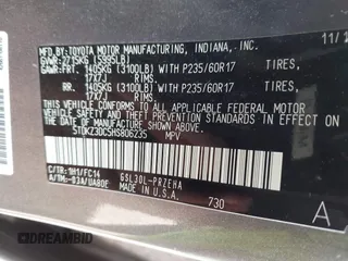 2017 Toyota Sienna LE Auto Access Seat with VIN 5TDKZ3DC5HS806235, listed as a IAAI auction lot 42667828 with 223,996 mi miles and . Bid and sale history available at DreamBid. Image 9.