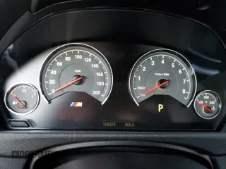 2015 BMW M3 with VIN WBS3C9C59FP805116, listed as a Copart auction lot 65659003 with 105,223 mi miles. Bid and sale history available at carsss.com. Image 9.