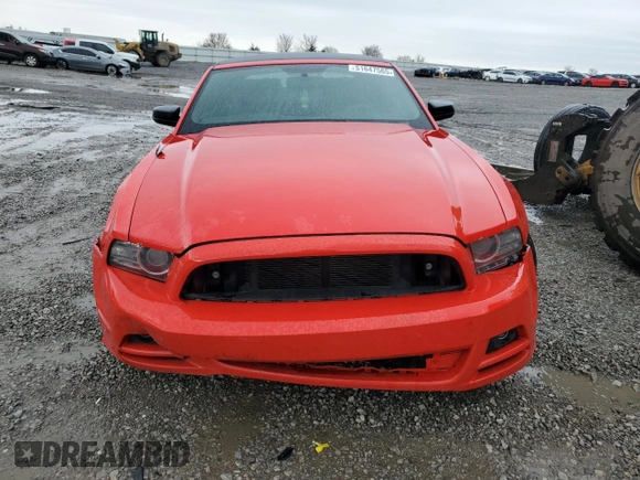2014 Ford Mustang V6 with VIN 1ZVBP8EM9E5220341, listed as a Copart auction lot 51647565 with Not Provided miles and Clean Title. Bid and sale history available at carsss.com. Image 5.