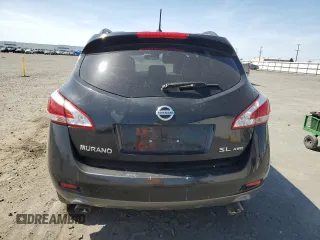 2012 Nissan Murano SV with VIN JN8AZ1MW4CW234808, listed as a Copart auction lot 54537125 with 143,570 mi miles and Salvage Title. Bid and sale history available at carsss.com. Image 6.
