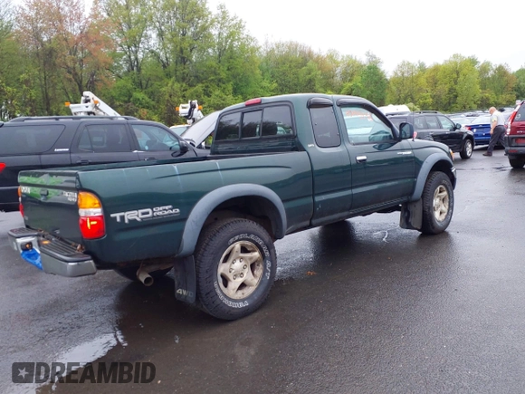 2003 Toyota Tacoma with VIN 5TEWN72N73Z259408, listed as a IAAI auction lot 42195456 with 240,965 mi miles. Bid and sale history available at carsss.com. Image 4.