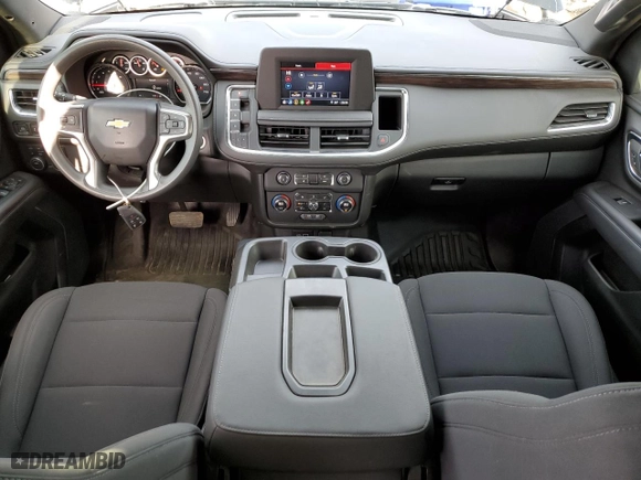 2023 Chevrolet Tahoe Commercial with VIN 1GNSKLED7PR268508, listed as a Copart auction lot 50734945 with 7,353 mi miles and Clean Title. Bid and sale history available at carsss.com. Image 8.