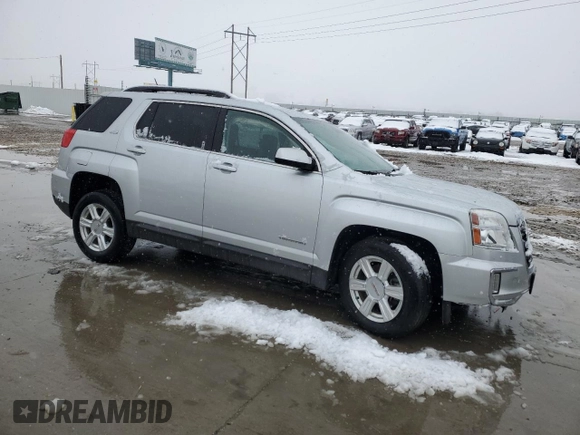 2016 GMC Terrain SLE with VIN 2GKFLTE36G6106660, listed as a Copart auction lot 46133925 with 128,432 mi miles and Salvage Title. Bid and sale history available at DreamBid. Image 4.