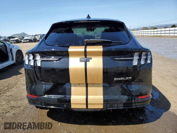 2023 Ford Mustang Mach-E GT with VIN 3FMTK4SE8PMA75216, listed as a Copart auction lot 50100965 with Not Provided miles and Clean Title. Bid and sale history available at DreamBid. Image 6.