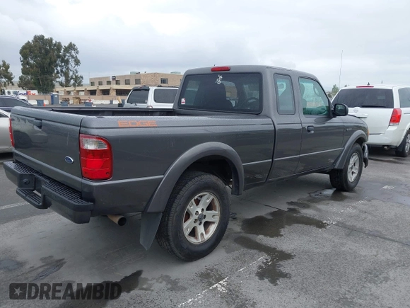 2005 Ford Ranger XL with VIN 1FTYR14U65PA76459, listed as a IAAI auction lot 42138876 with 350,563 mi miles. Bid and sale history available at carsss.com. Image 4.