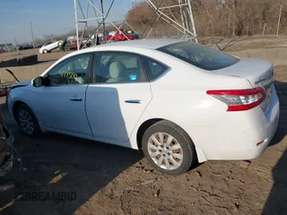 2015 Nissan Sentra S with VIN 3N1AB7AP6FY357106, listed as a IAAI auction lot 41773210 with 138,621 mi miles. Bid and sale history available at carsss.com. Image 15.