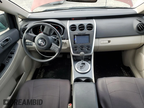 2007 Mazda CX-7 Sport with VIN JM3ER293370155499, listed as a Copart auction lot 44273645 with 161,294 mi miles and Salvage Title. Bid and sale history available at DreamBid. Image 8.