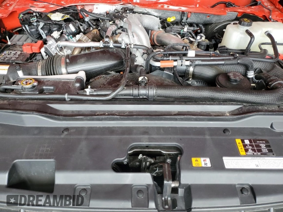 2024 Ford F-350 with VIN 1FT8X3BM1RED45148, listed as a Copart auction lot 50202555 with Not provided miles and Salvage title. Bid and sale history available at DreamBid. Image 11.