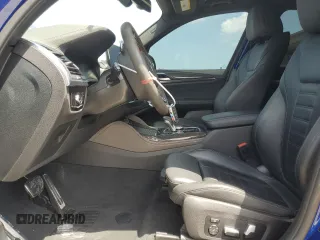 2024 BMW X3 M with VIN 5YM13EC04R9U76210, listed as a Copart auction lot 50808505 with 0 mi miles and Salvage Title. Bid and sale history available at carsss.com. Image 7.