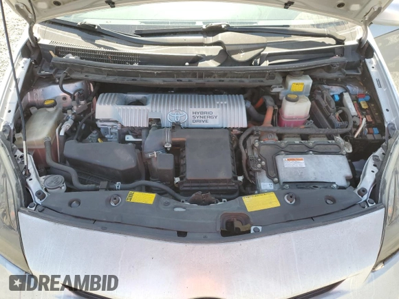 2012 Toyota Prius One with VIN JTDKN3DU9C5422011, listed as a Copart auction lot 64263265 with 183,886 mi miles and Salvage title. Bid and sale history available at DreamBid. Image 11.