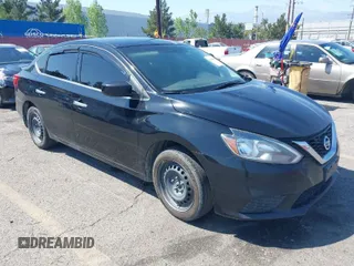 2017 Nissan Sentra S with VIN 3N1AB7AP0HY354334, listed as a IAAI auction lot 42004610 with 204,038 mi miles and . Bid and sale history available at DreamBid. Image 1.