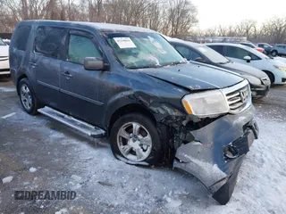 2012 Honda Pilot EX-L с VIN 5FNYF4H60CB027058, выставлен на аукционе IAAI как лот 41238616 с пробегом 141 588 миль миль и . История ставок и продаж доступна на DreamBid. Изображение 1.