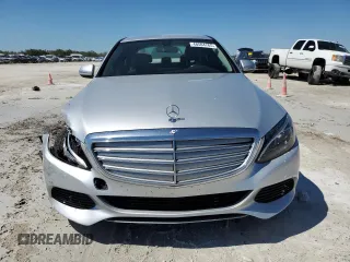 2015 Mercedes-Benz C-Class C 300 Luxury with VIN 55SWF4KB5FU019618, listed as a Copart auction lot 48504765 with 124,260 mi miles and Salvage Title. Bid and sale history available at carsss.com. Image 5.