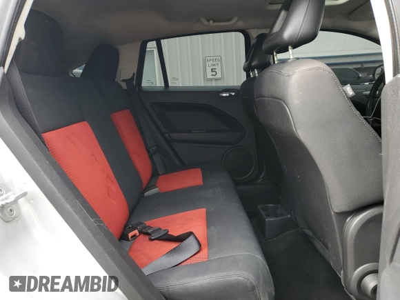 2008 Dodge Caliber R/T with VIN 1B3HB78K28D503675, listed as a Copart auction lot 42827395 with 161,960 mi miles and Salvage Title. Bid and sale history available at DreamBid. Image 10.