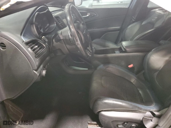 2015 Chrysler 200 S with VIN 1C3CCCBB4FN533733, listed as a Copart auction lot 52715175 with 0 mi miles and Salvage Title. Bid and sale history available at carsss.com. Image 7.