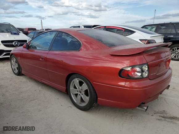 2006 Pontiac GTO with VIN 6G2VX12U66L568064, listed as a Copart auction lot 76411764 with 109,753 mi miles and Salvage Title. Bid and sale history available at carsss.com. Image 2.