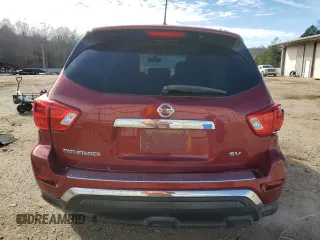 2017 Nissan Pathfinder SV z VIN 5N1DR2MN1HC695846, wystawiony jako Copart lot #45953705 z przebiegiem 135 587 mil mil oraz Szkody całkowita. Historia ofert i sprzedaży dostępna na DreamBid. Obrazek 6.
