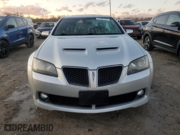 2009 Pontiac G8 with VIN 6G2ER57719L217197, listed as a Copart auction lot 81495724 with 121,392 mi miles and Salvage Title. Bid and sale history available at carsss.com. Image 5.