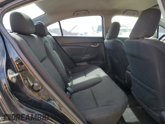 2014 Honda Civic Sedan LX with VIN 19XFB2F50EE040581, listed as a Copart auction lot 47118145 with Not Provided miles and Clean Title. Bid and sale history available at carsss.com. Image 10.