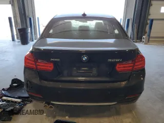2015 BMW 3 Series 328i xDrive with VIN WBA3B3C57FJ984800, listed as a Copart auction lot 89402685 with 0 mi miles and Salvage Title. Bid and sale history available at carsss.com. Image 6.