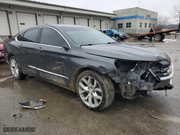 2018 Chevrolet Impala Premier with VIN 2G1125S36J9171175, listed as a Copart auction lot 89202285 with 165,532 mi miles and Salvage Title. Bid and sale history available at carsss.com. Image 4.