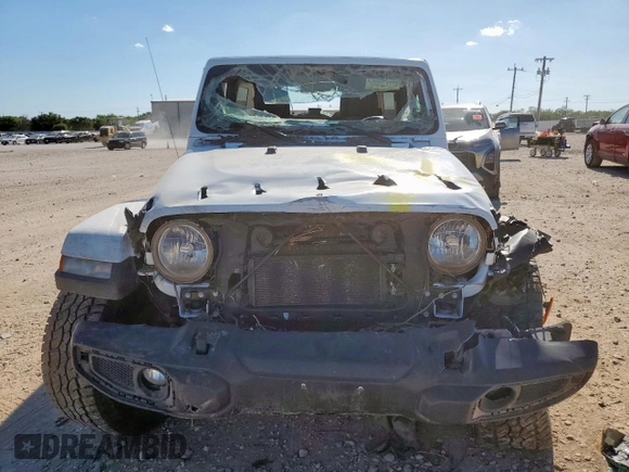 2020 Jeep Wrangler Unlimited Sahara with VIN 1C4HJXEN0LW267878, listed as a Copart auction lot 65968065 with Not provided miles and Clean title. Bid and sale history available at DreamBid. Image 5.