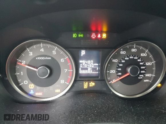 2016 Subaru Forester Limited with VIN JF2SJARC4GH551196, listed as a Copart auction lot 51417245 with 79,480 mi miles and Salvage Title. Bid and sale history available at DreamBid. Image 9.
