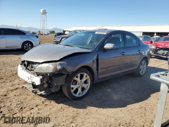 2008 Mazda 3 i Touring with VIN JM1BK32F781113312, listed as a Copart auction lot 70970593 with 157,937 mi miles and Salvage Title. Bid and sale history available at DreamBid. Image 1.