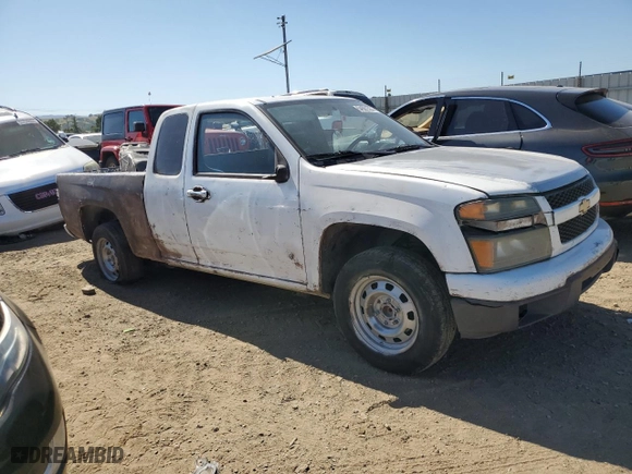 2009 Chevrolet Colorado Work Truck with VIN 1GCCS19E398130302, listed as a Copart auction lot 54581554 with 0 mi miles and Salvage Title. Bid and sale history available at carsss.com. Image 4.