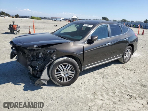 2014 Honda Crosstour EX with VIN 5J6TF3H37EL001934, listed as a Copart auction lot 74846674 with 125,781 mi miles and Salvage Title. Bid and sale history available at carsss.com. Image 1.
