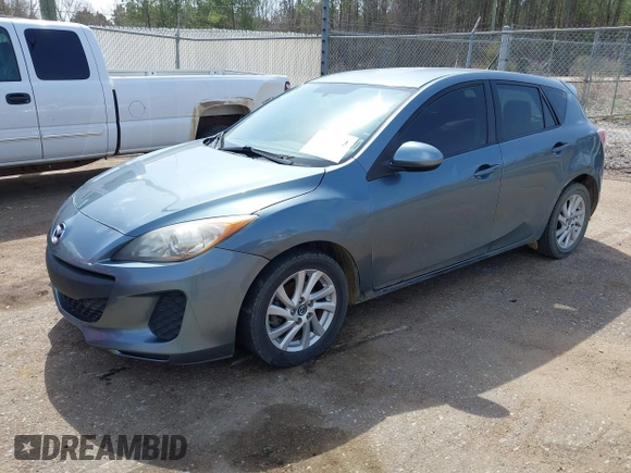 2013 Mazda 3 i Touring with VIN JM1BL1L75D1750976, listed as a IAAI auction lot 41766053 with 148,711 mi miles and . Bid and sale history available at carsss.com. Image 2.