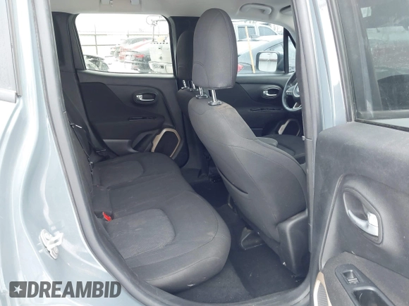 2017 Jeep Renegade Latitude with VIN ZACCJABB6HPE63913, listed as a IAAI auction lot 41588047 with 85,474 mi miles and . Bid and sale history available at DreamBid. Image 8.