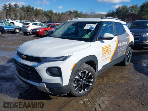 2023 Chevrolet TrailBlazer LT with VIN KL79MPS26PB070536, listed as a IAAI auction lot 41471857 with 15,921 mi miles. Bid and sale history available at carsss.com. Image 17.