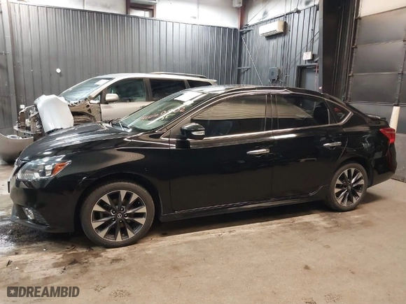 2017 Nissan Sentra SV with VIN 3N1AB7AP9HY283540, listed as a IAAI auction lot 41660902 with 136,852 mi miles. Bid and sale history available at carsss.com. Image 14.