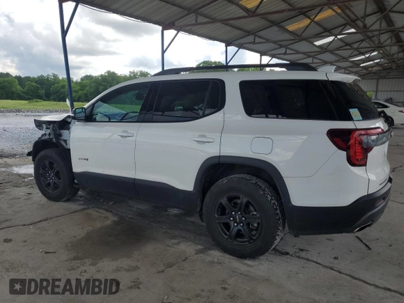 2021 GMC Acadia AT4 z VIN 1GKKNLLS6MZ121632, wystawiony jako Copart lot #56855385 z przebiegiem 48 516 mil mil oraz Szkoda całkowita • Salvage title. Historia ofert i sprzedaży dostępna na DreamBid. Obrazek 2.