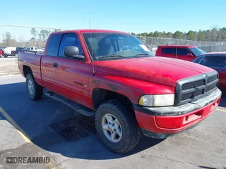 1998 Dodge Ram 1500 with VIN 3B7HF13Z7WG156722, listed as a IAAI auction lot 41713198 with 171,498 mi miles. Bid and sale history available at carsss.com. Image 1.