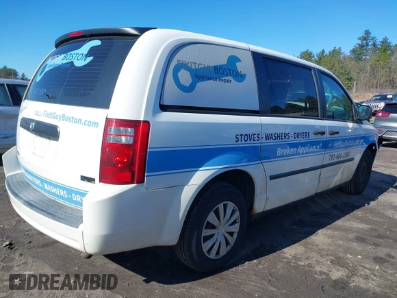 2008 Dodge Grand Caravan Cargo with VIN 1D4HN11H98B186641, listed as a IAAI auction lot 41923128 with 109,893 mi miles. Bid and sale history available at carsss.com. Image 4.