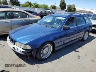 2001 BMW 5 Series 525iAT with VIN WBADS43471GD84658, listed as a Copart auction lot 63564264 with 171,423 mi miles and Salvage Title. Bid and sale history available at carsss.com. Image 1.