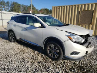 2017 Nissan Murano Platinum with VIN 5N1AZ2MG0HN193600, listed as a Copart auction lot 49988745 with 83,801 mi miles and Salvage Title. Bid and sale history available at carsss.com. Image 4.