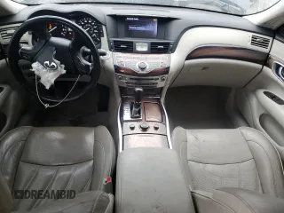 2012 Infiniti M Hybrid with VIN JN1EY1AP7CM910647, listed as a Copart auction lot 44309725 with 97,833 mi miles and Salvage Title. Bid and sale history available at carsss.com. Image 8.