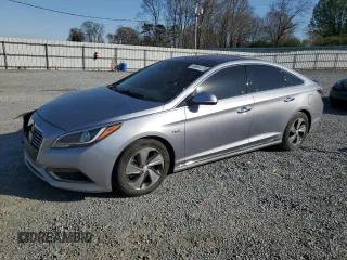 2016 Hyundai Sonata Hybrid Limited with VIN KMHE34L14GA027940, listed as a Copart auction lot 49954175 with 0 mi miles and Clean Title. Bid and sale history available at carsss.com. Image 1.