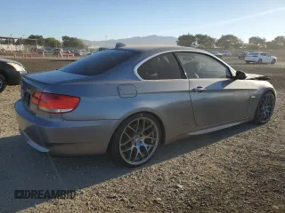 2007 BMW 3 Series 328i with VIN WBAWV13527PK48127, listed as a Copart auction lot 79733484 with Not provided miles and Salvage title. Bid and sale history available at DreamBid. Image 3.