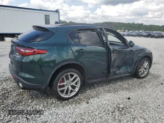 2019 Alfa Romeo Stelvio Ti with VIN ZASPAKBN4K7C69619, listed as a Copart auction lot 55015605 with 30,083 mi miles and Salvage title. Bid and sale history available at DreamBid. Image 3.