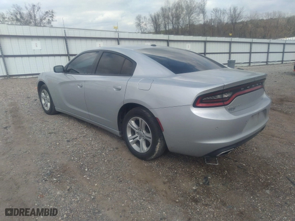 2021 Dodge Charger SXT with VIN 2C3CDXBG5MH642871, listed as a IAAI auction lot 41509420 with 100,789 mi miles. Bid and sale history available at carsss.com. Image 3.