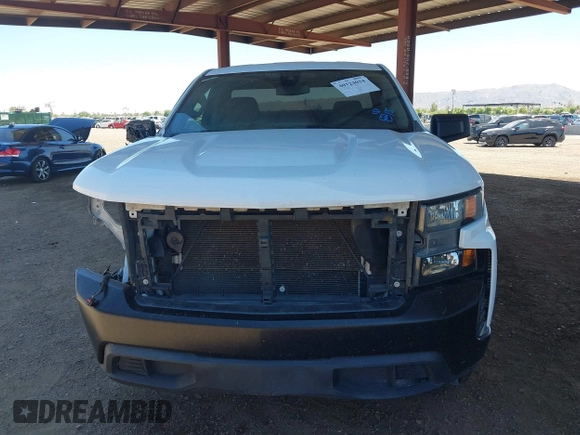 2021 Chevrolet Silverado 1500 Work Truck with VIN 3GCNWAEH4MG328709, listed as a IAAI auction lot 40124024 with 66,084 mi miles. Bid and sale history available at carsss.com. Image 12.