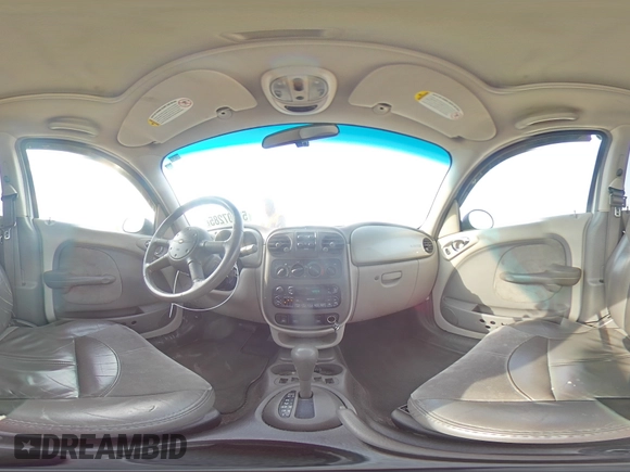 2001 Chrysler PT Cruiser with VIN 3C8FY4BB01T550004, listed as a Copart auction lot 53207285 with 141,515 mi miles and Clean title. Bid and sale history available at DreamBid. Image 14.