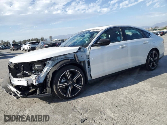 2024 Honda Accord Sport with VIN 1HGCY2F57RA084444, listed as a Copart auction lot 47017905 with 15,808 mi miles and Salvage title. Bid and sale history available at DreamBid. Image 1.