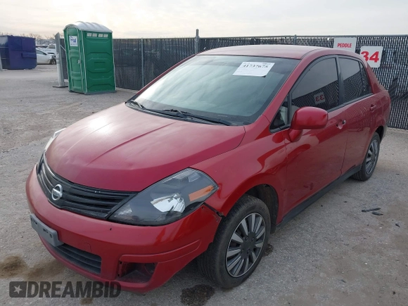 2011 Nissan Versa S with VIN 3N1BC1AP0BL468501, listed as a IAAI auction lot 41737675 with 305,452 mi miles and . Bid and sale history available at DreamBid. Image 6.